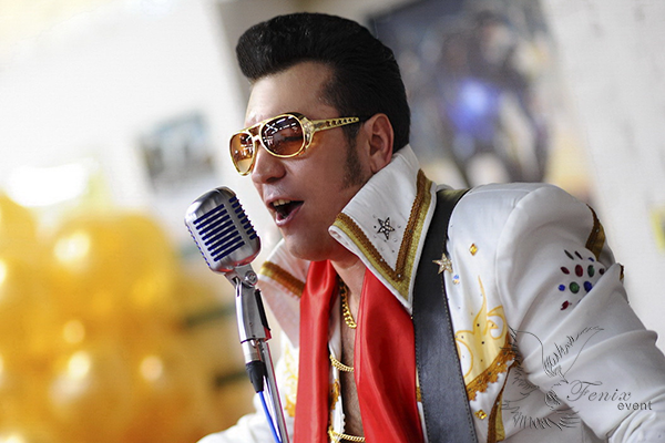 Двойник Элвиса Пресли на праздник В Москве